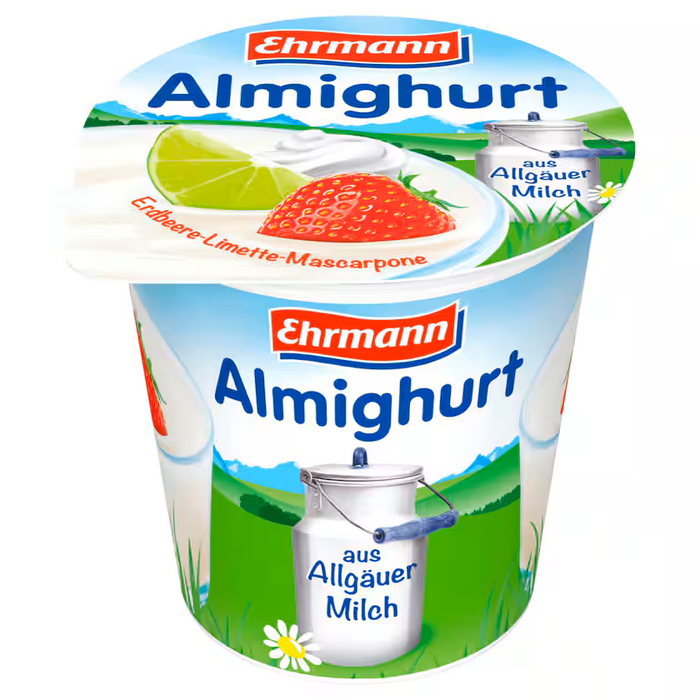 Ehrmann Almighurt Erdbeer-Limette-Mascarpone 150g