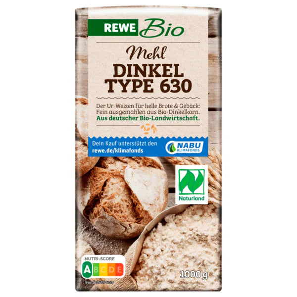 REWE Bio Dinkelmehl Type 630 1kg