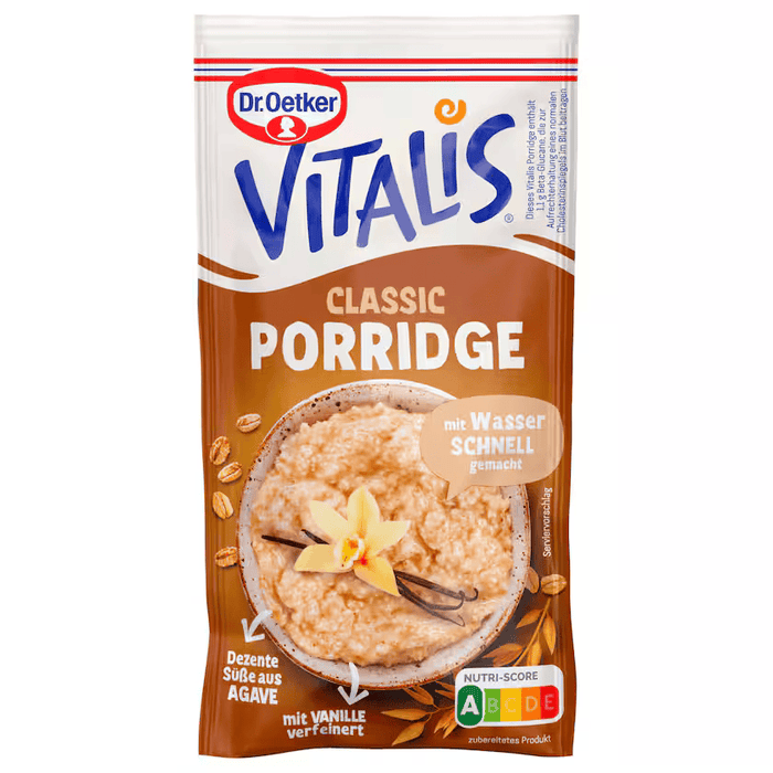 Dr. Oetker Vitalis Porridge Classic Vanille 58g