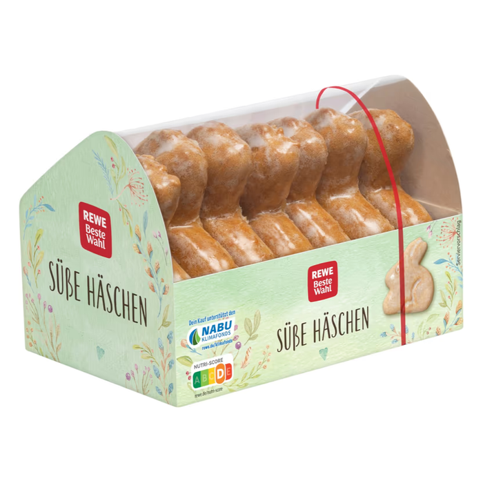 REWE Beste Wahl süße glasierte Häschen 190 g