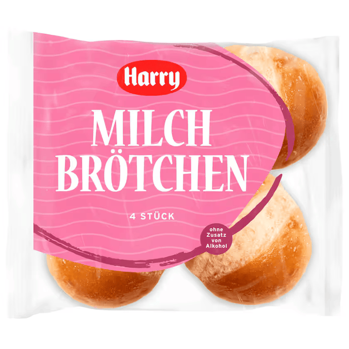 Harry Milchbrötchen 4 Stück 220g