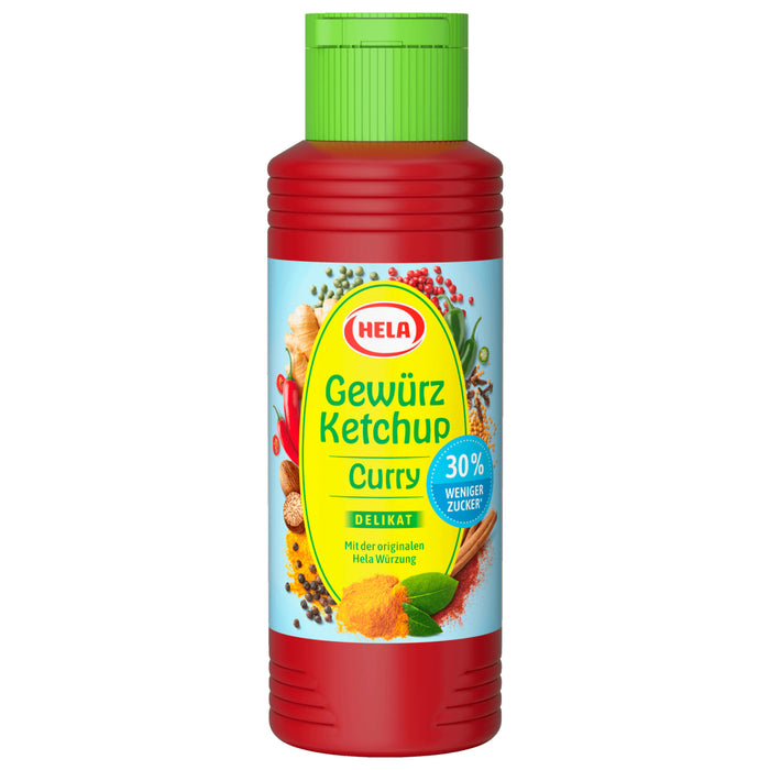 Hela Gewürzketchup 30% weniger Zucker 300ml