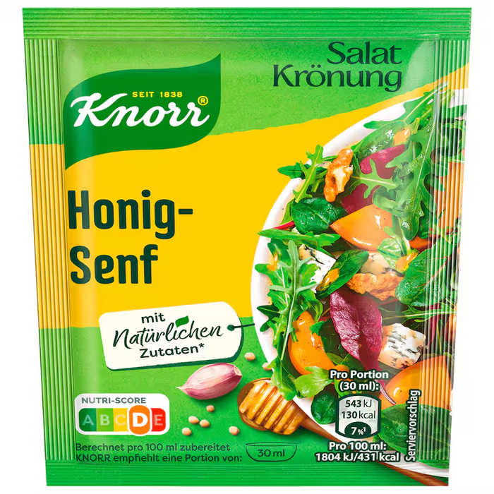 Knorr Salat-Krönung Honig Senf für 450ml