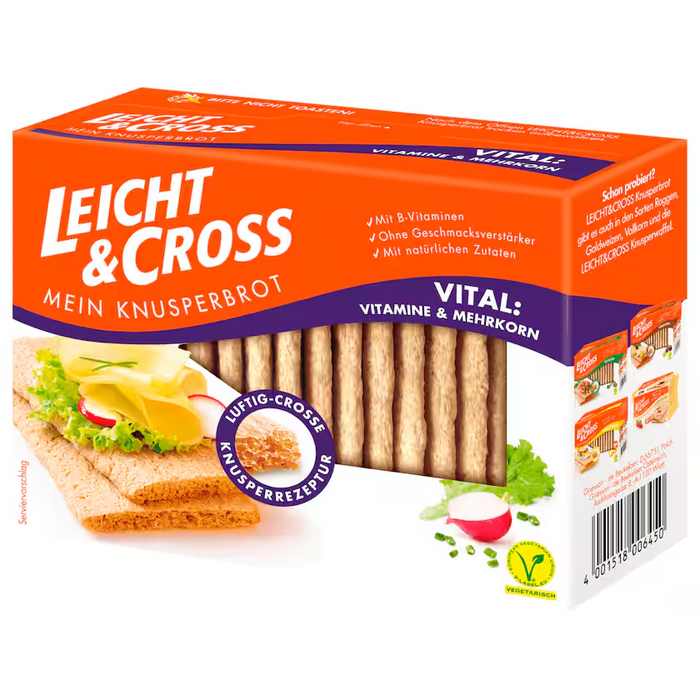 Leicht&Cross Knusperbrot Vital 125g
