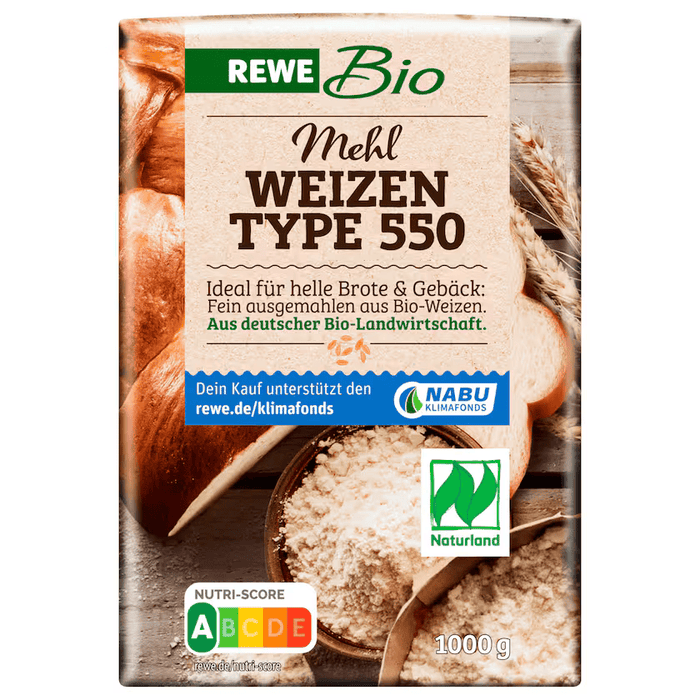 REWE Bio Weizenmehl Type 550 1kg
