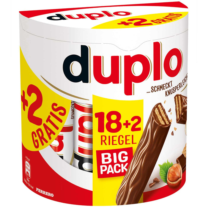 Duplo Schokoriegel 18+2 Riegel