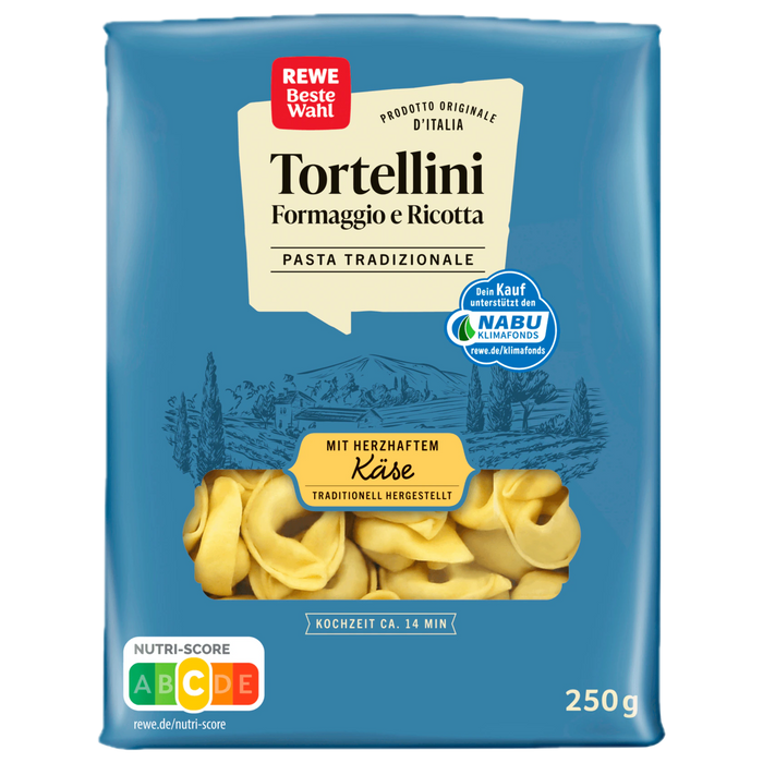 REWE Tortellini mit herzhafter Käsefüllung