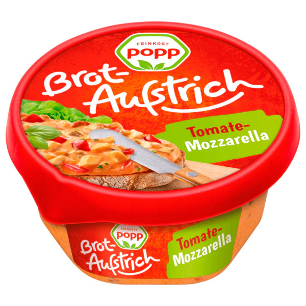 Popp Brotaufstrich Tomate-Mozzarella 150g