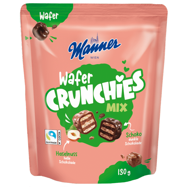 Manner Wafer Crunchies Mix 130g