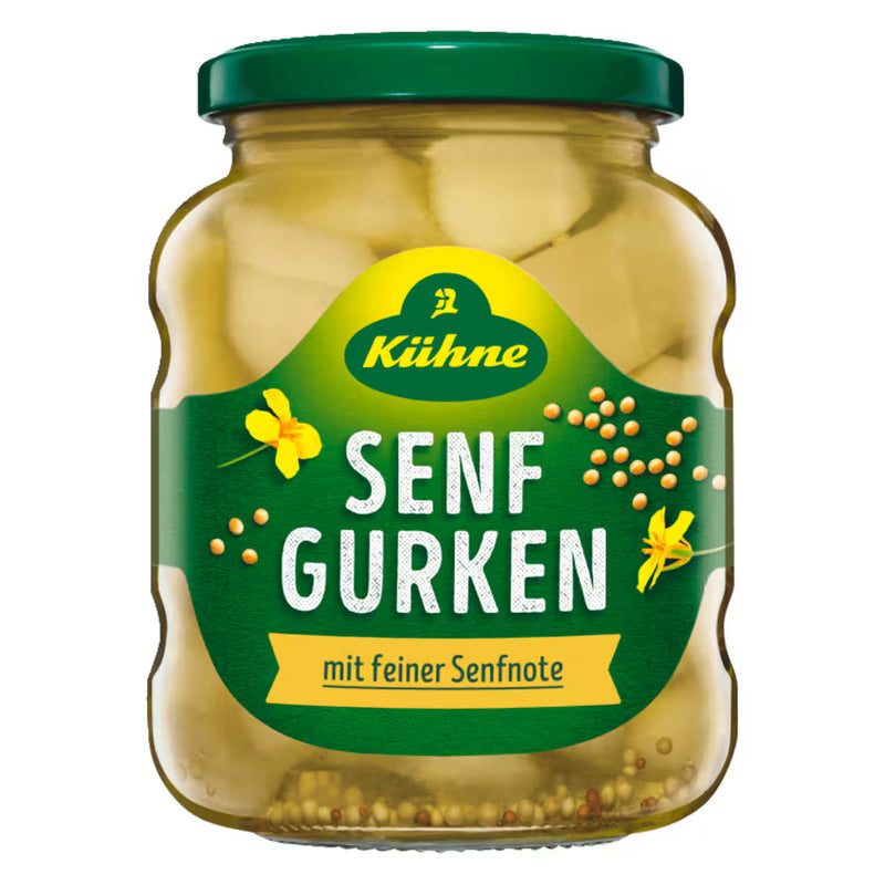 Kühne Senfgurken würzig 215g