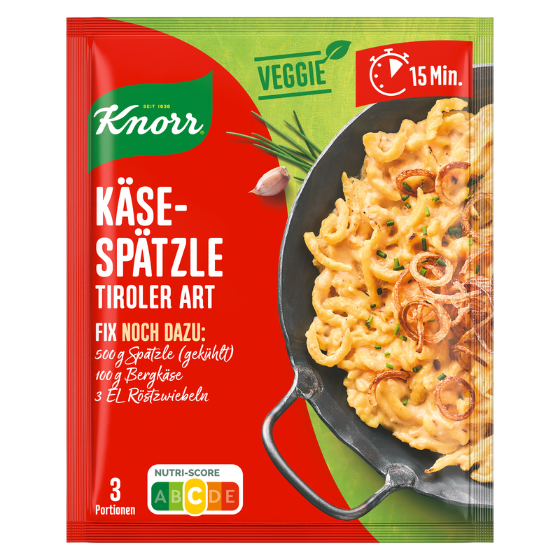 Knorr Fix Tyrolean Cheese Spätzle 32g