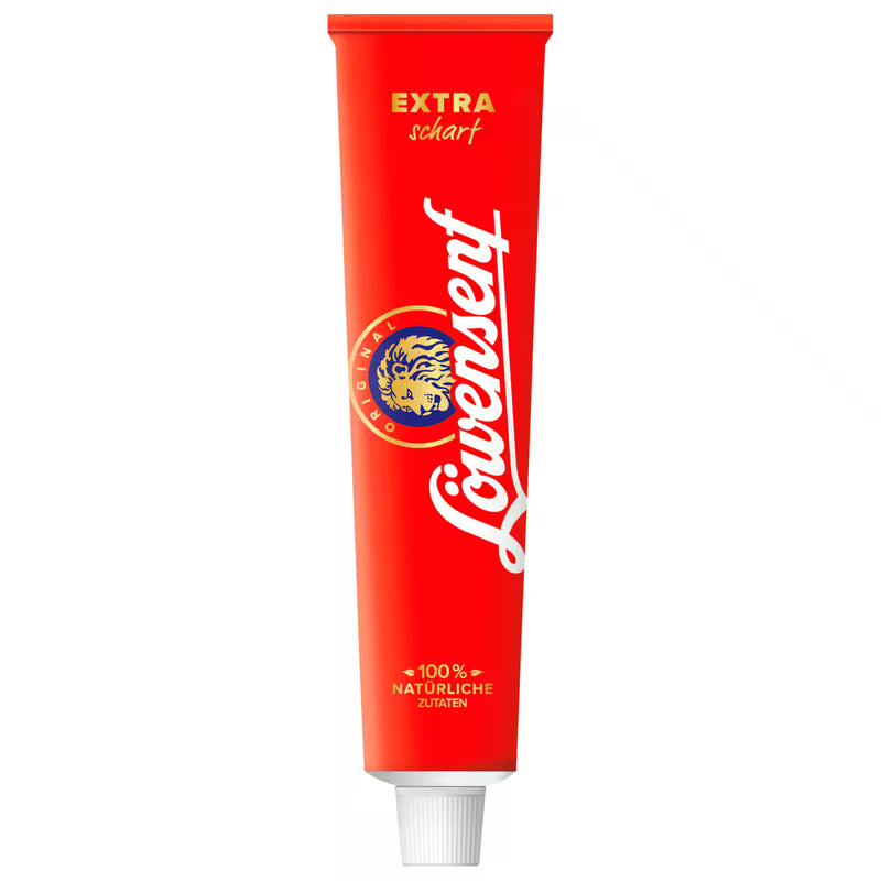 Löwensenf Senf extra scharf Tube 200ml