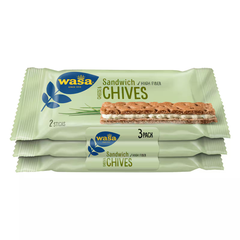 Wasa Sandwich Käse & Schnittlauch 3x37g
