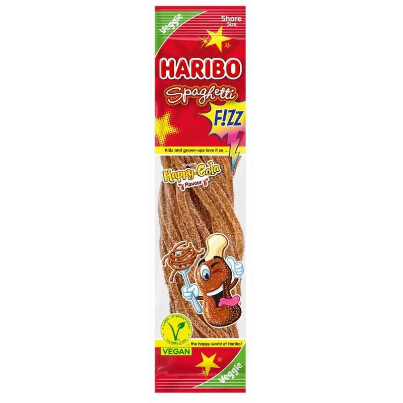 Haribo Spaghetti Fizz Happy Cola Flavour 200g