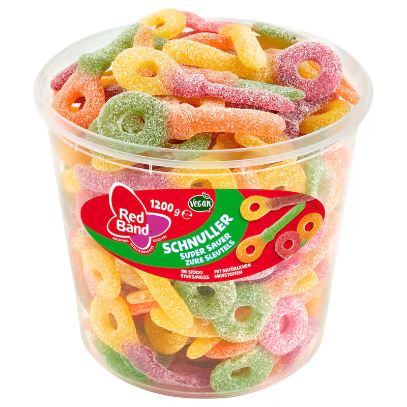 Red Band Fruchtgummi-Schnuller super sauer 1,2kg