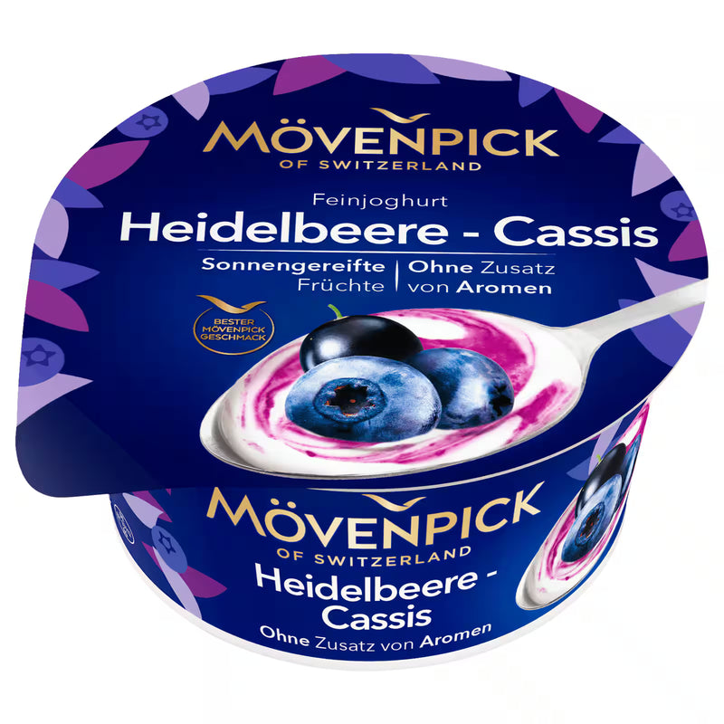 Mövenpick Feinjoghurt Heidelbeere-Cassis 150g