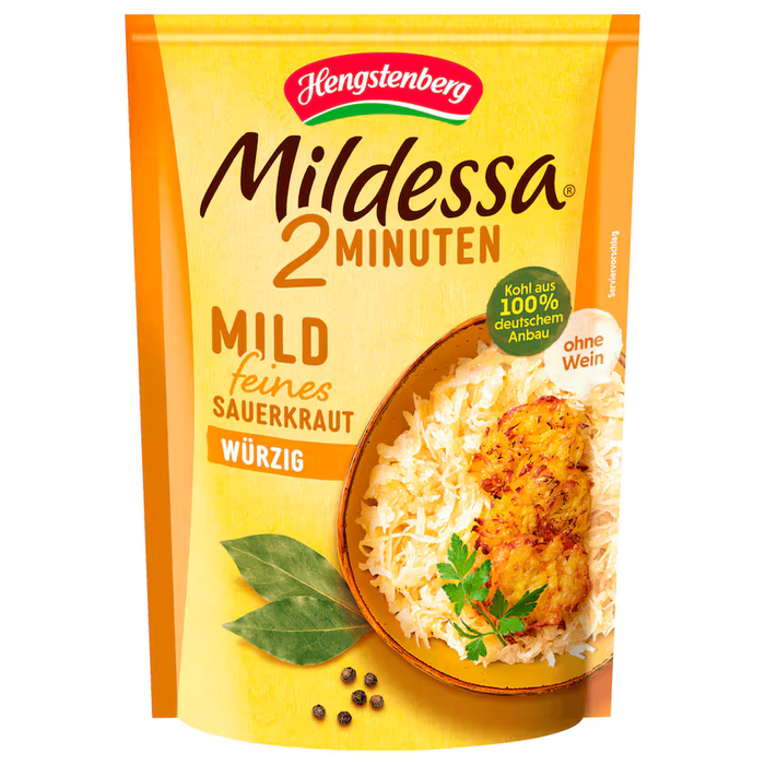 Hengstenberg Mildessa Mildes Sauerkraut 350g