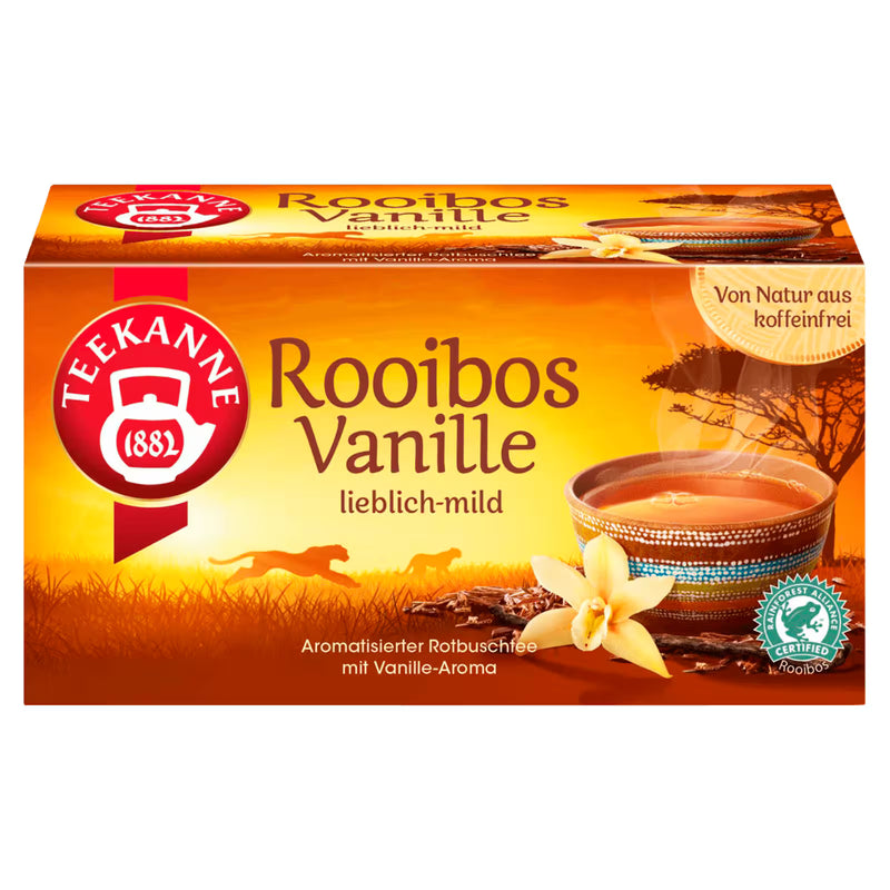 Teekanne Rooibos Vanille 35g, 20 Beutelr