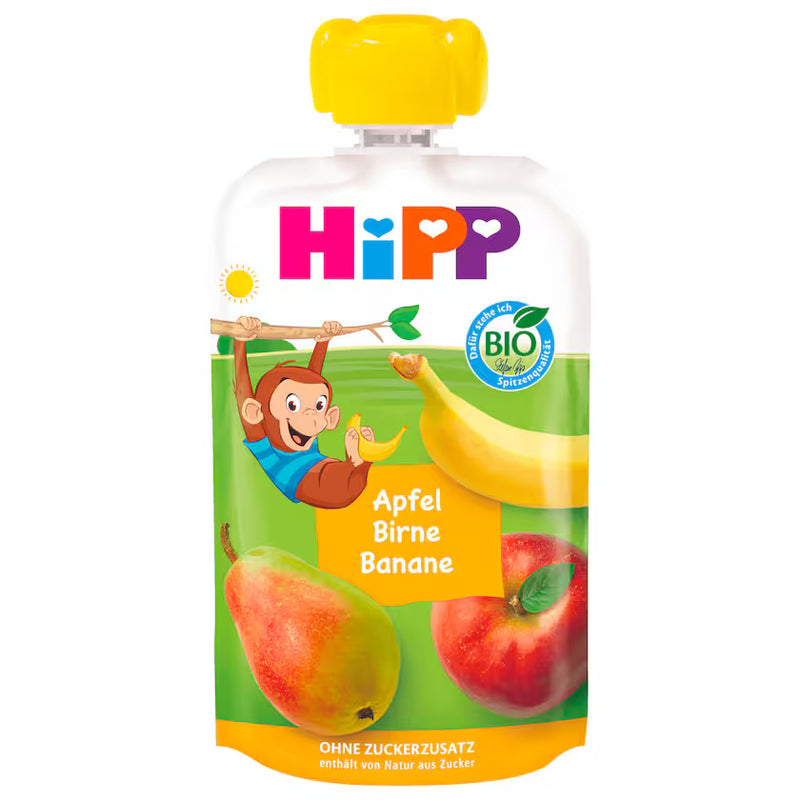 Hipp Hippis Anton Affe Bio Apfel-Birne-Banane 100g