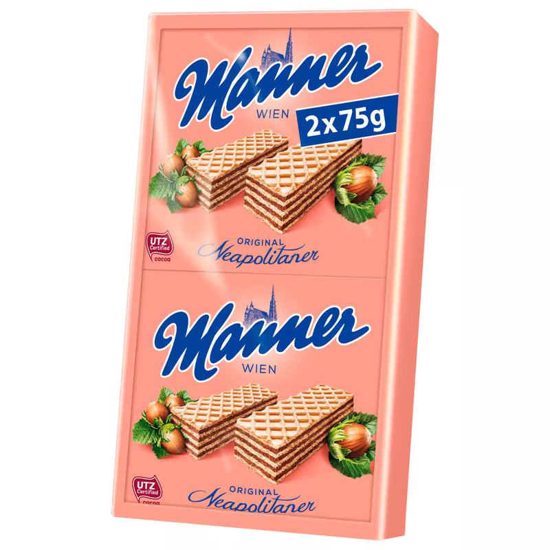 Manner Neapolitaner 2x75g