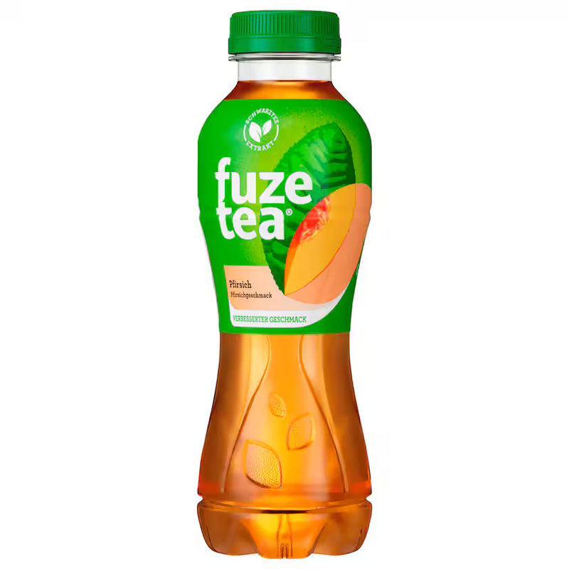 Fuze Tea Schwarzer Tee Pfirsich 400ml