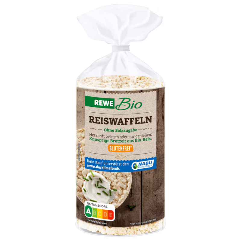 REWE Bio Reiswaffeln glutenfrei 100g