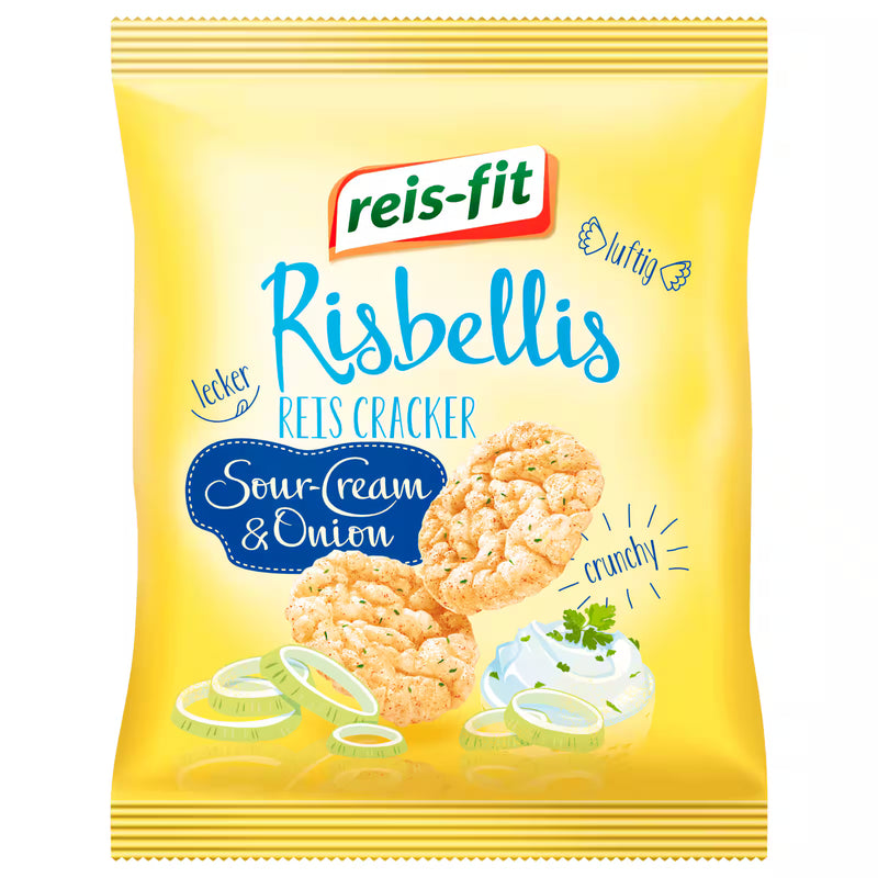 Reis-fit Risbellis Sour Cream & Onion 40g
