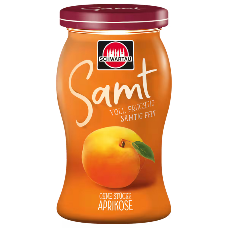 Schwartau Samt Aprikose Fruchtaufstrich ohne Stücke & ohne Kerne 270g
