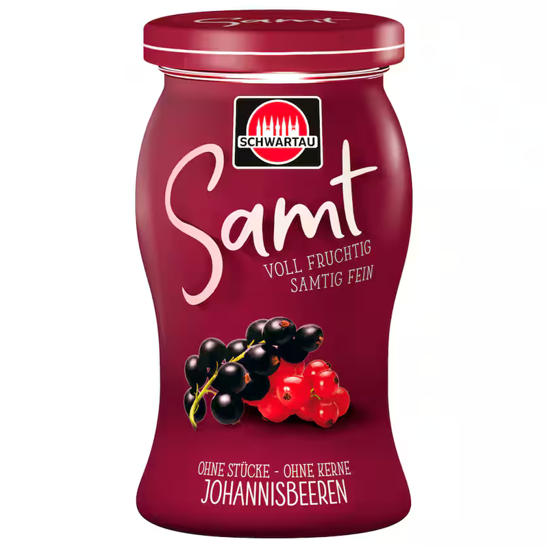 Schwartau Samt Johannisbeere Fruchtaufstrich ohne Stücke & ohne Kerne 270g