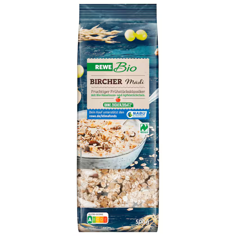 REWE Bio Bircher-Müsli 500g