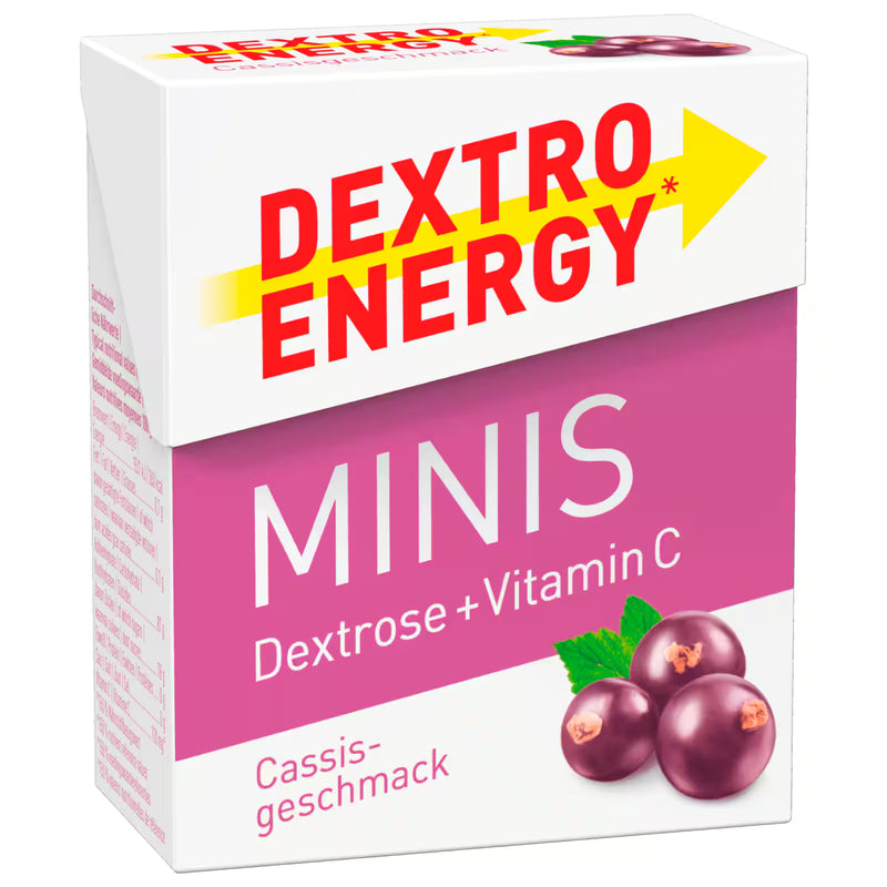 Dextro Energy Minis Johannisbeere Blackcurrant 50g