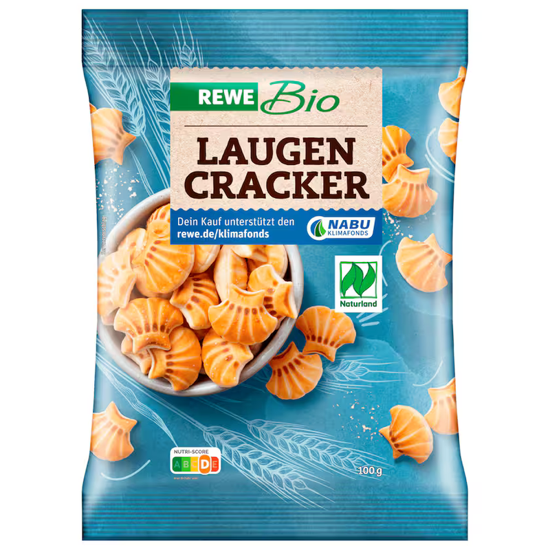 REWE Bio Laugen Cracker 100g