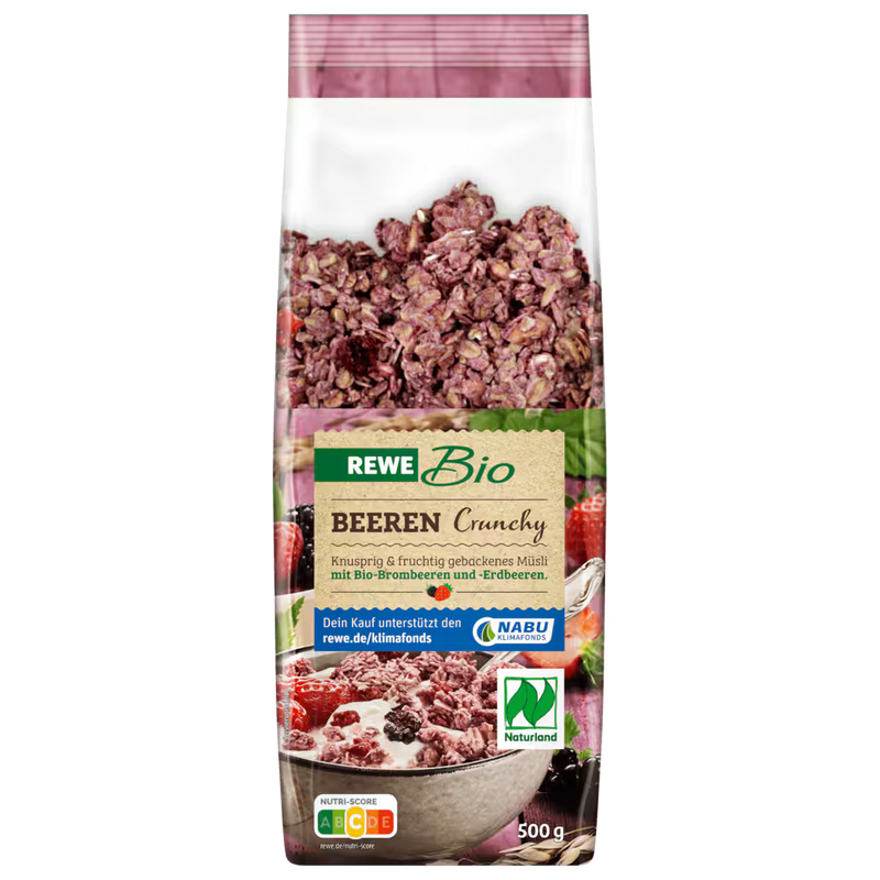 REWE Bio Beeren Crunchy 500g