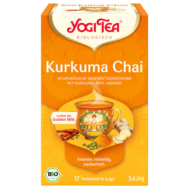 Yogi Tea Bio Tee Kurkuma Chai 34g 17 Beutel