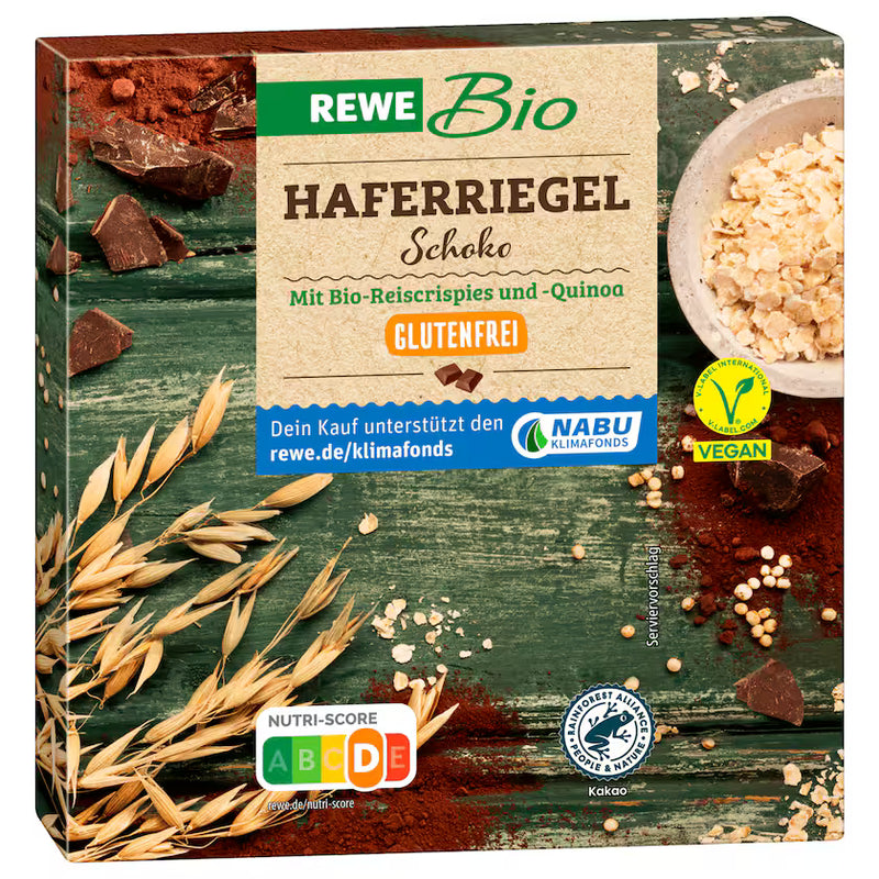 REWE Bio Hafer-Schoko Riegel 3x35g
