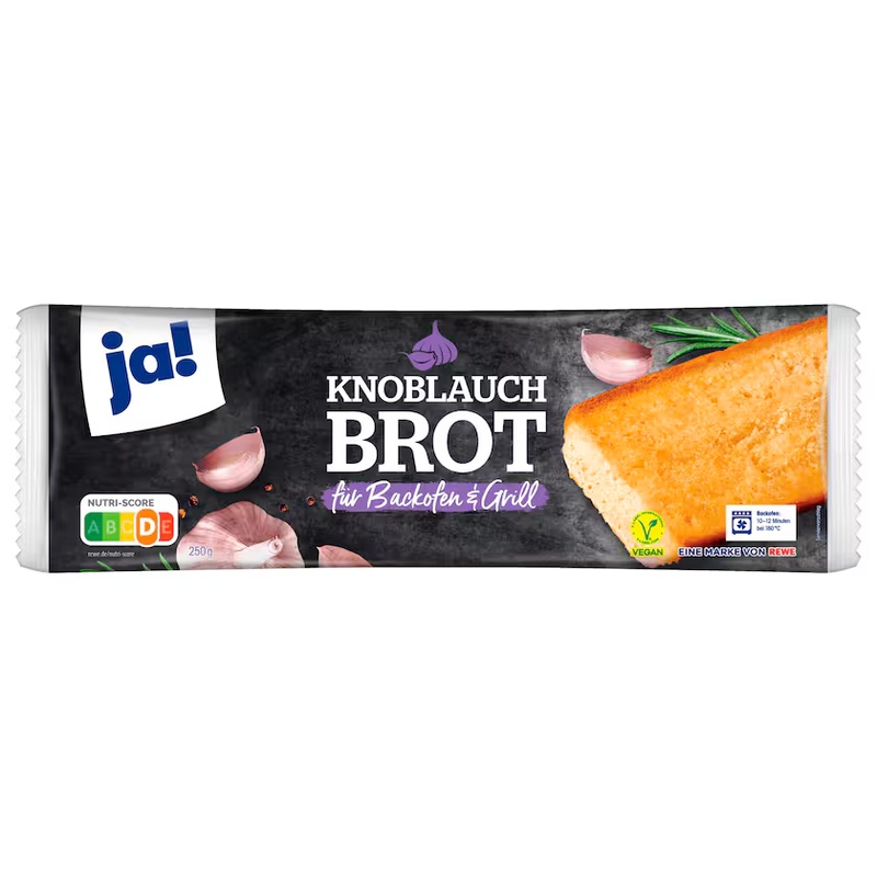 ja! Knoblauchbrot 250g