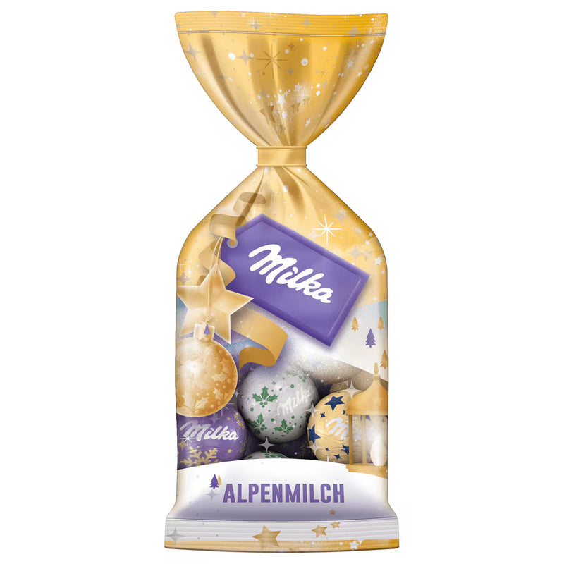Milka Alpenmilch Weihnachts-Kugeln 100g