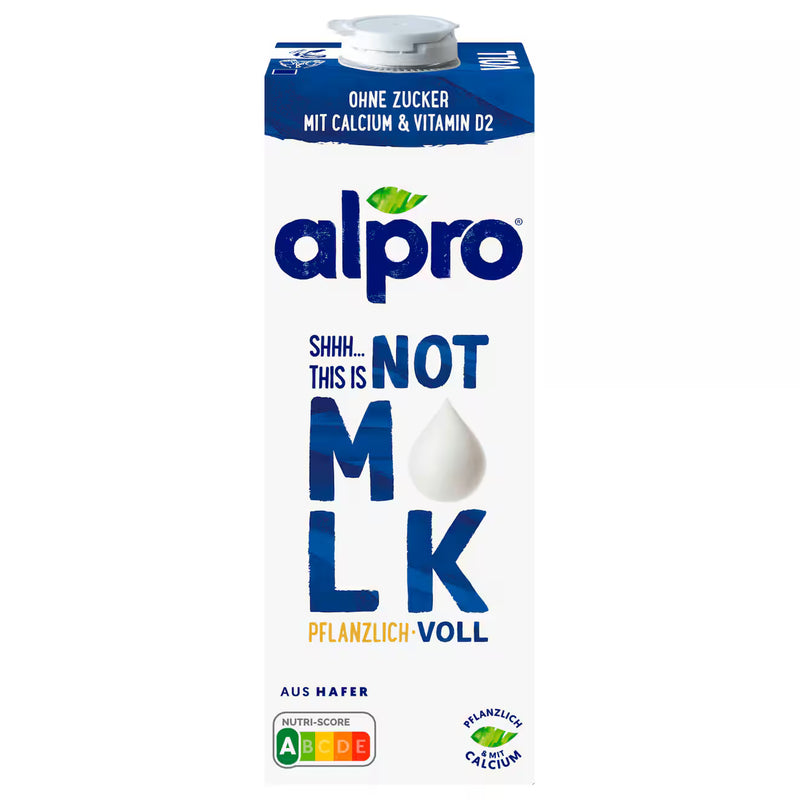 Alpro Not Mlk Haferdrink 3,5% vegan 1l