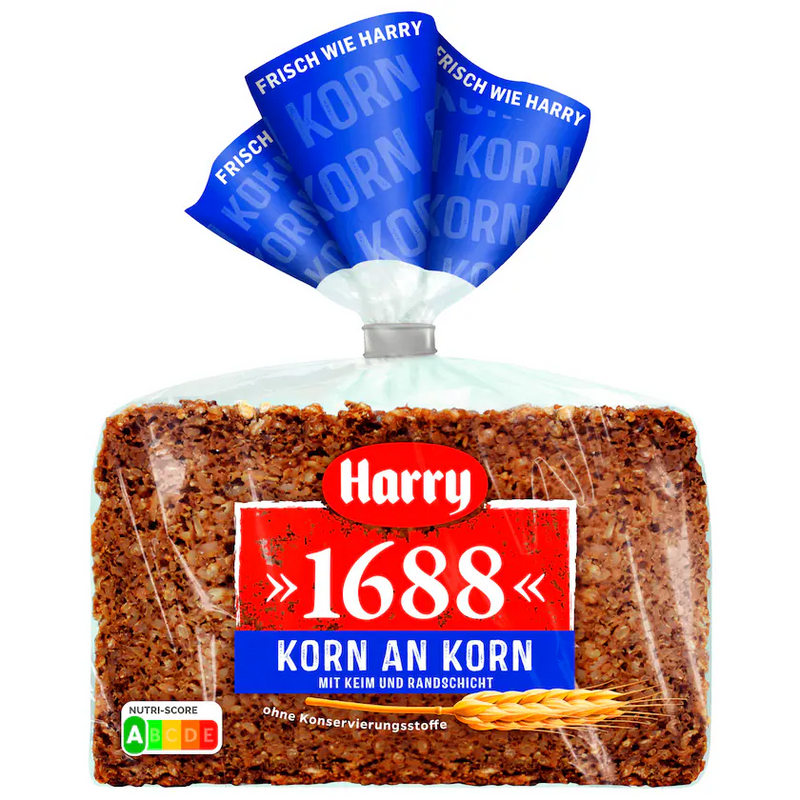 Harry 1688 Roggenvollkornbrot Korn-an-Korn 500g