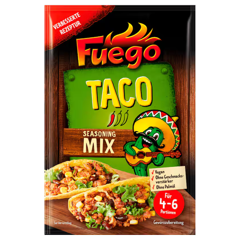 Fuego Taco Seasoning Mix 30g