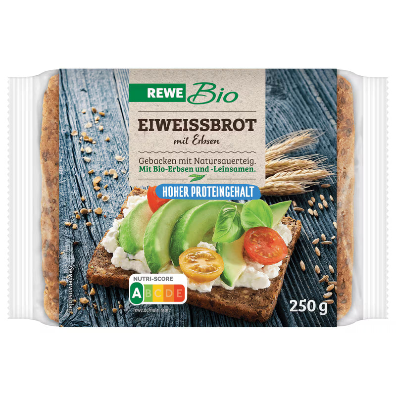 REWE Bio Eiweißbrot mit Erbsen 250g