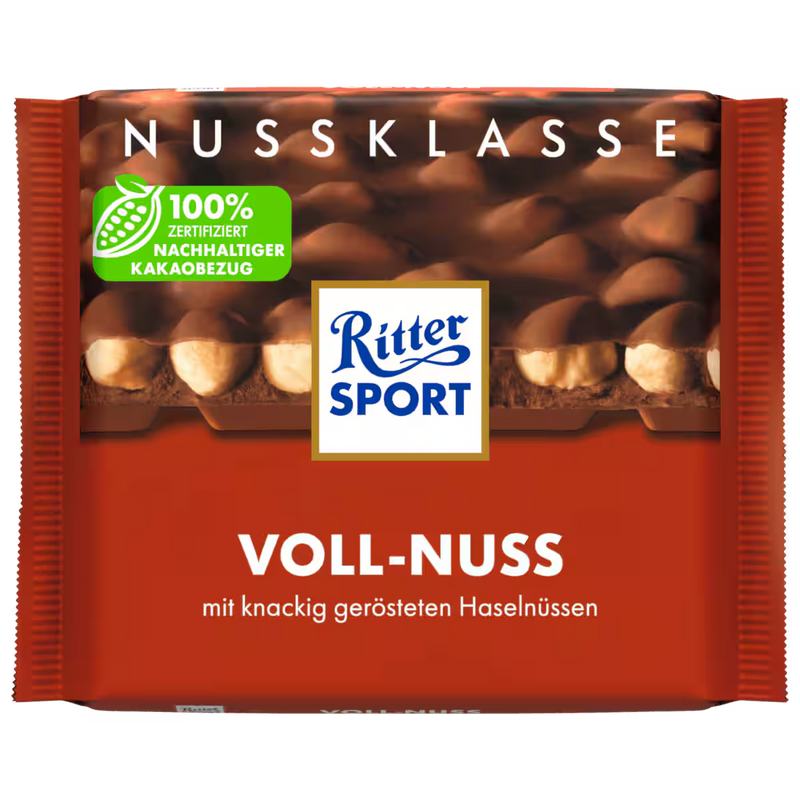 Ritter Sport Nussklasse Voll-Nuss 100g