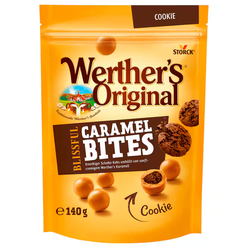 Werther's Original Caramel Bites Cookie 140g