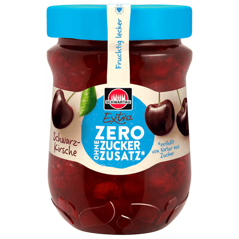 Schwartau Fruchtaufstrich Schwarz-Kirsche Zero 280g