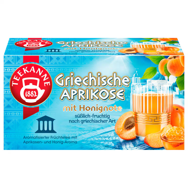 Teekanne Griechische Aprikose mit Honignote 45g, 20 Beutel