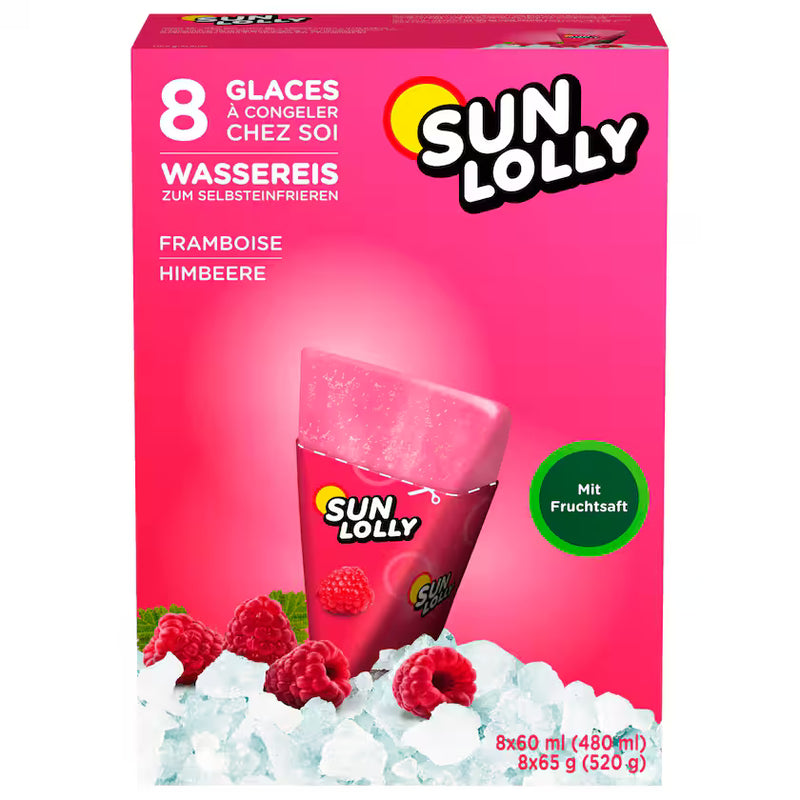 Sun Lolly Wassereis Himbeere 480ml
