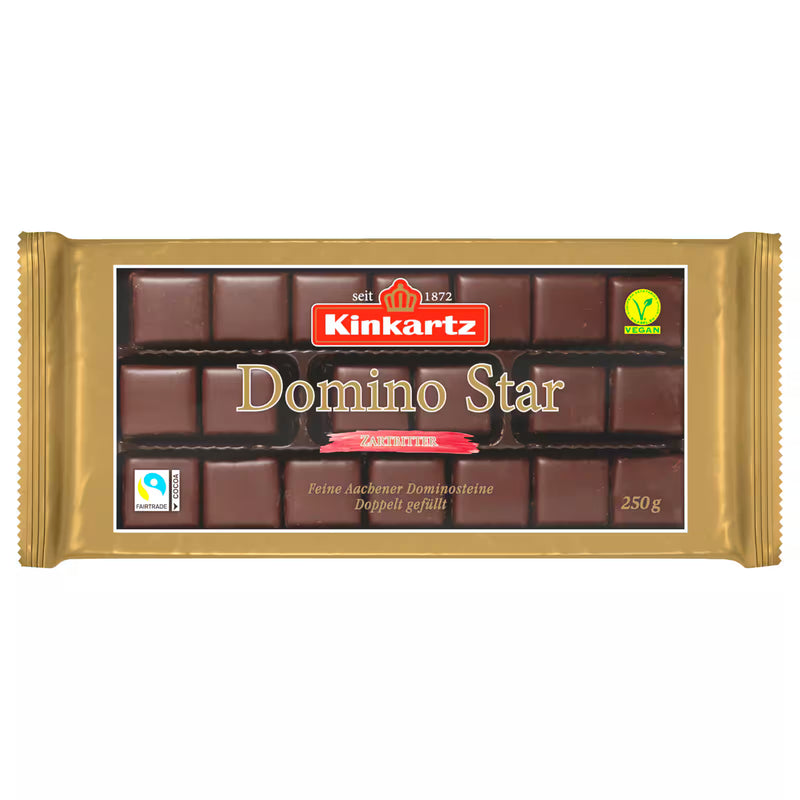 Kinkartz Domino Star Dark Chocolate 250g