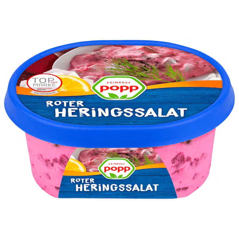 Feinkost Popp Roter Heringssalat 400g