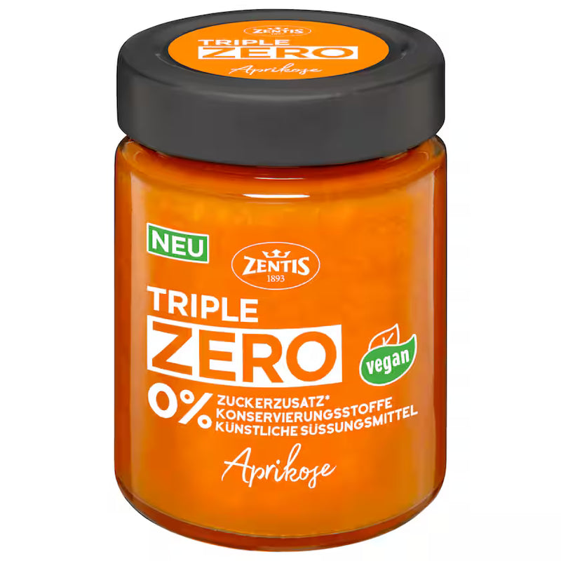 Zentis Fruchtaufstrich Aprikose Triple Zero 185g