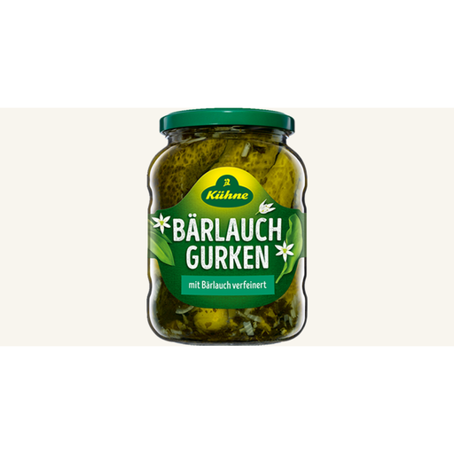 Kühne Wild Garlic Gherkins